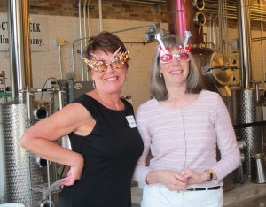 L to R: Denise Lankes with Allstate, and Claire Cutshall, owner of Hunt Country Jewelers. Photo by Gazette.